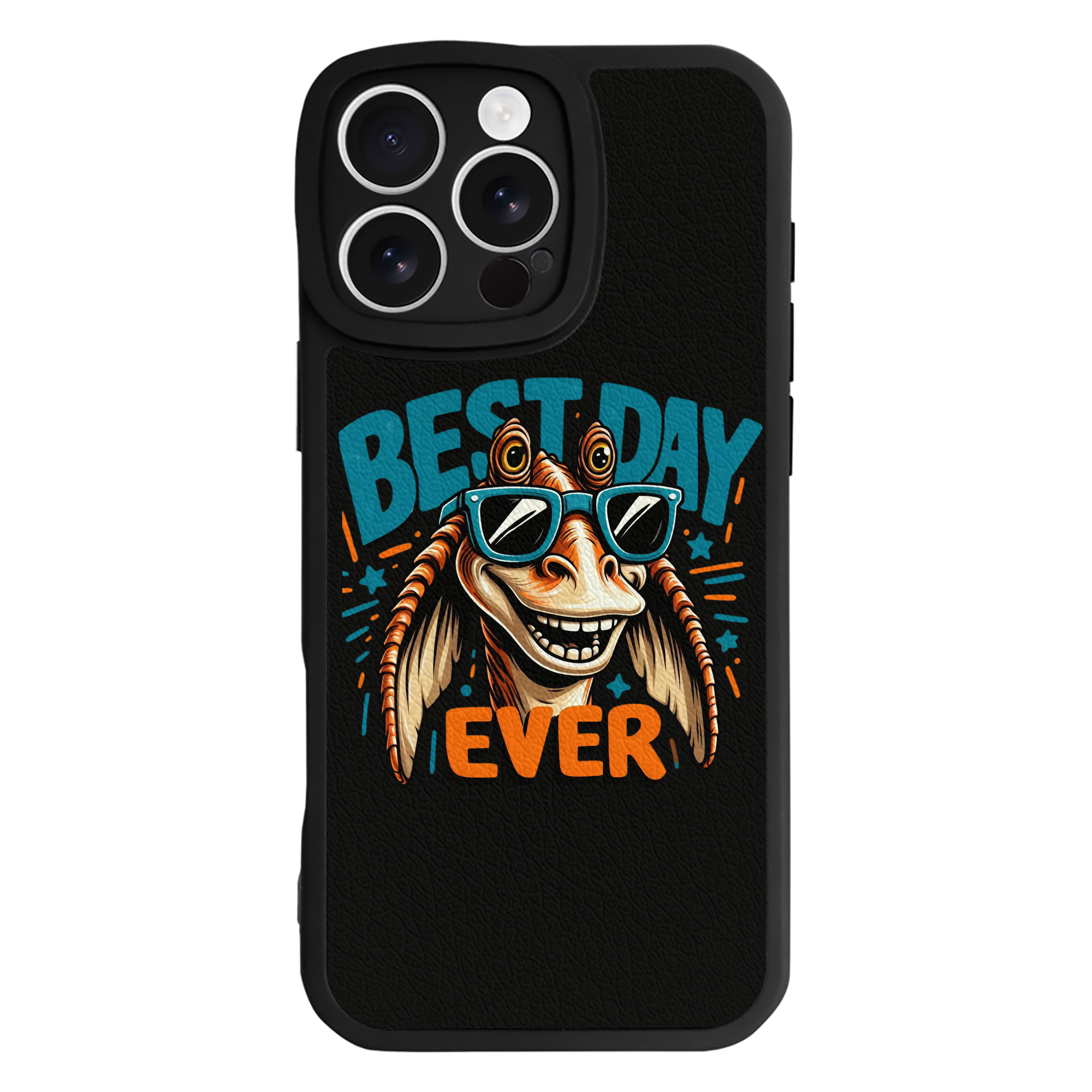 （画像用） スター・ウォーズ Star Wars 【iPhone 16シリーズ対応】シリコンスマホケース（レザー調） 材質：シリコン